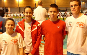 Championnats Nationale 2 (25m) LE MANS du 19 au 21 décembre 2014