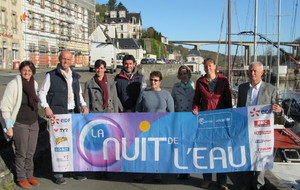 Remise de chéque nuit de l'eau 2015