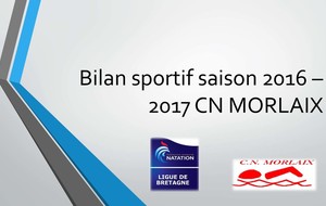 Bilan Sportif natation course 2016/2017