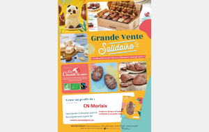 Vente de chocolats de Pâques