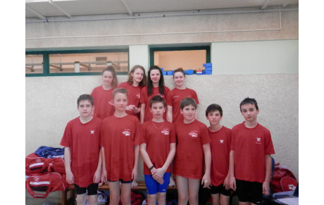 Natathlon 1 Chateauneuf du Faou 23 mars 2014