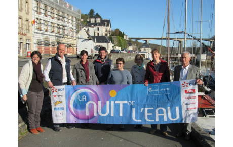 Remise de chéque nuit de l'eau 2015
