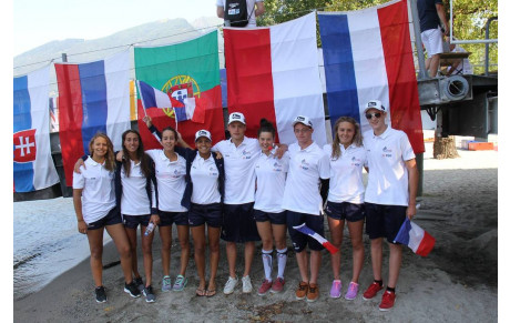 Momo aux euro juniors d'eau libre du 10 au 12 juillet 2015