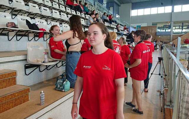 Compétition natation artistique Rennes